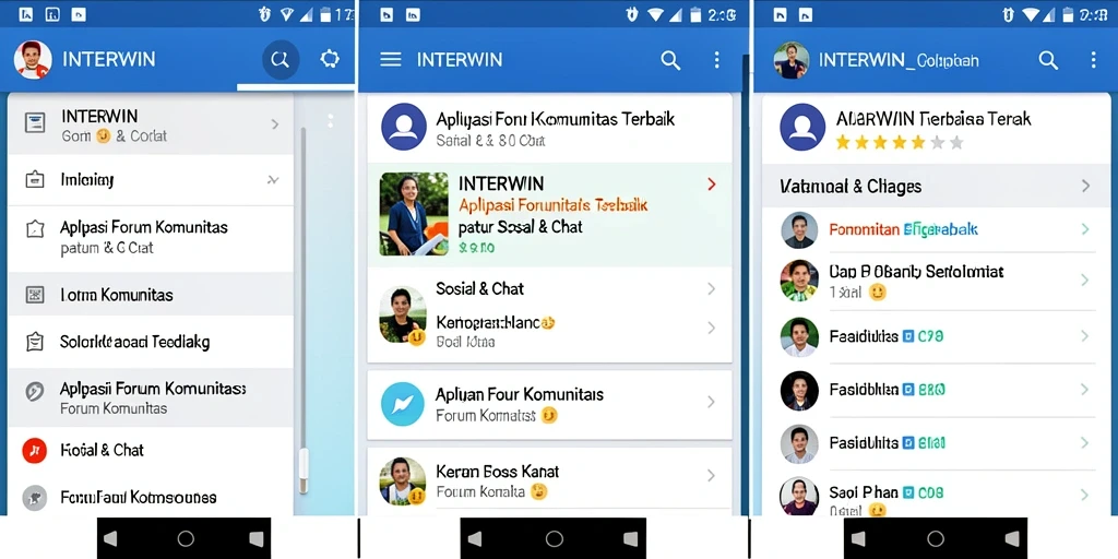 Tampilan antarmuka INTERWIN yang menarik dan fungsional.