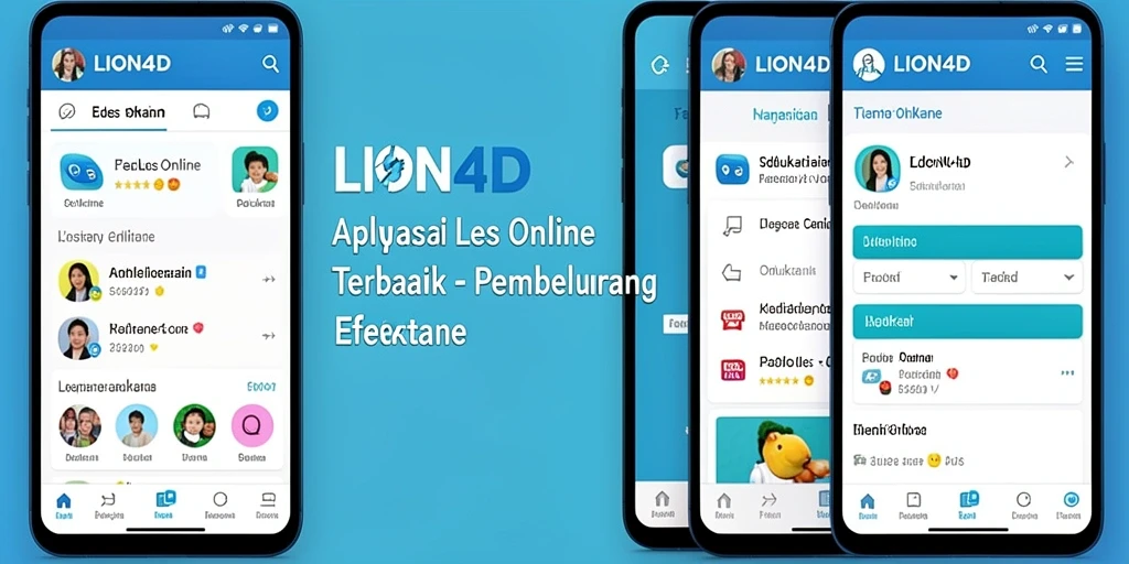 Tampilan antarmuka LION4D yang user-friendly dan menarik.
