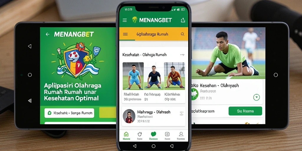 Antarmuka aplikasi MENANGBET yang intuitif dan mudah digunakan.