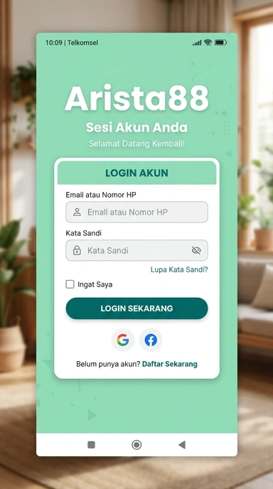 Masuk Akun arista88 untuk Pengguna Android